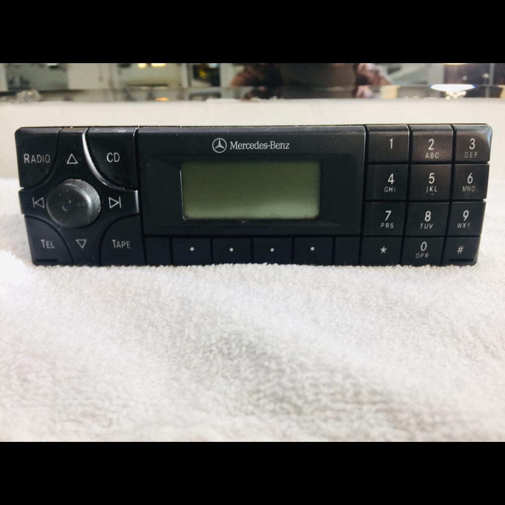 Stock Mercedes Benz Stereo from a 2001 MBZ SLK320